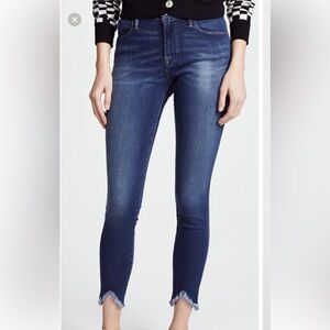 Frame Le High Skinny dark wash stretch size 26